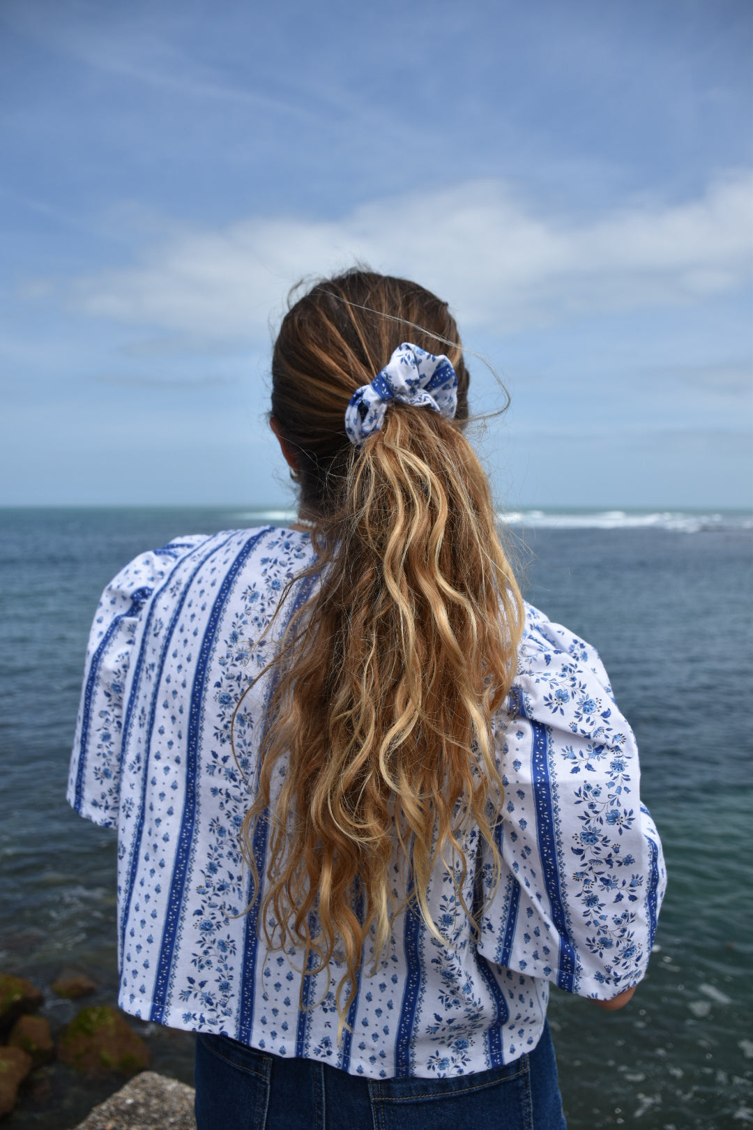 Blouse provençale - modèle unique