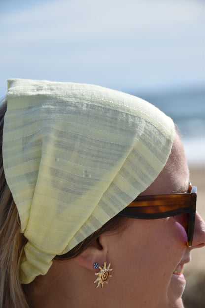 Bandana Jaune Pailleté