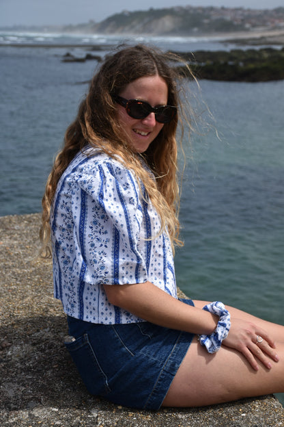 Blouse provençale - modèle unique