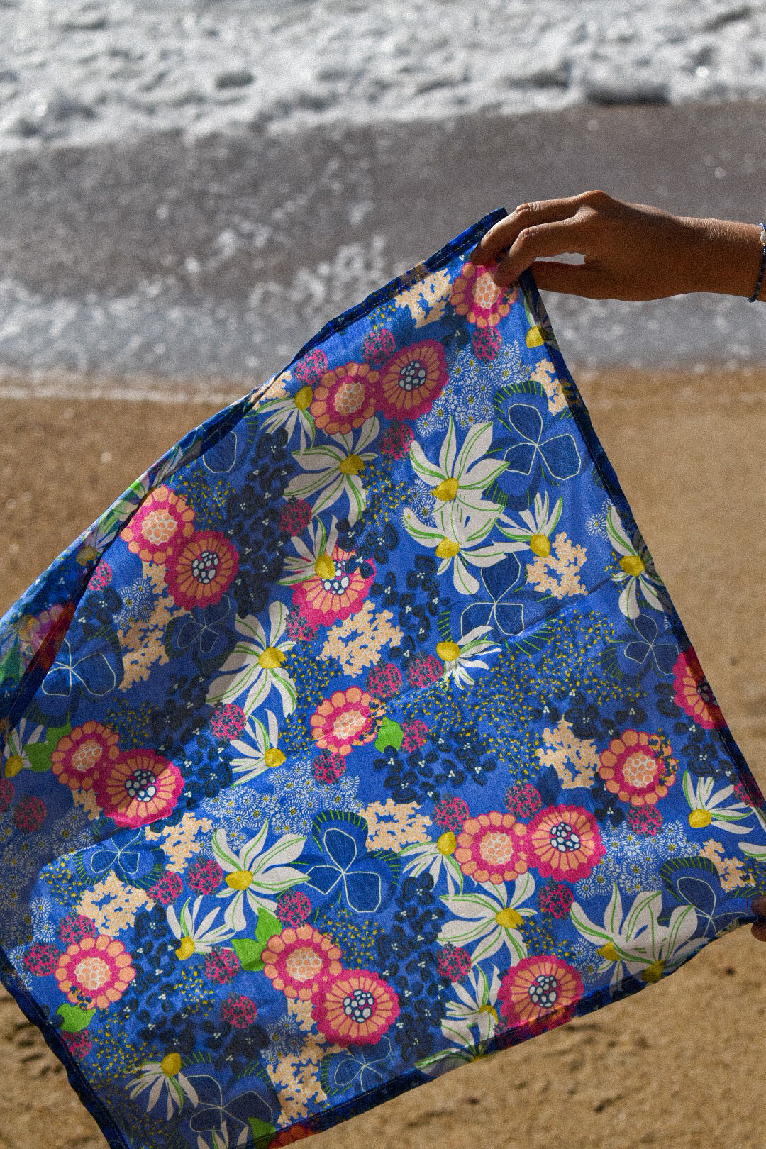 Foulard Flora en soie