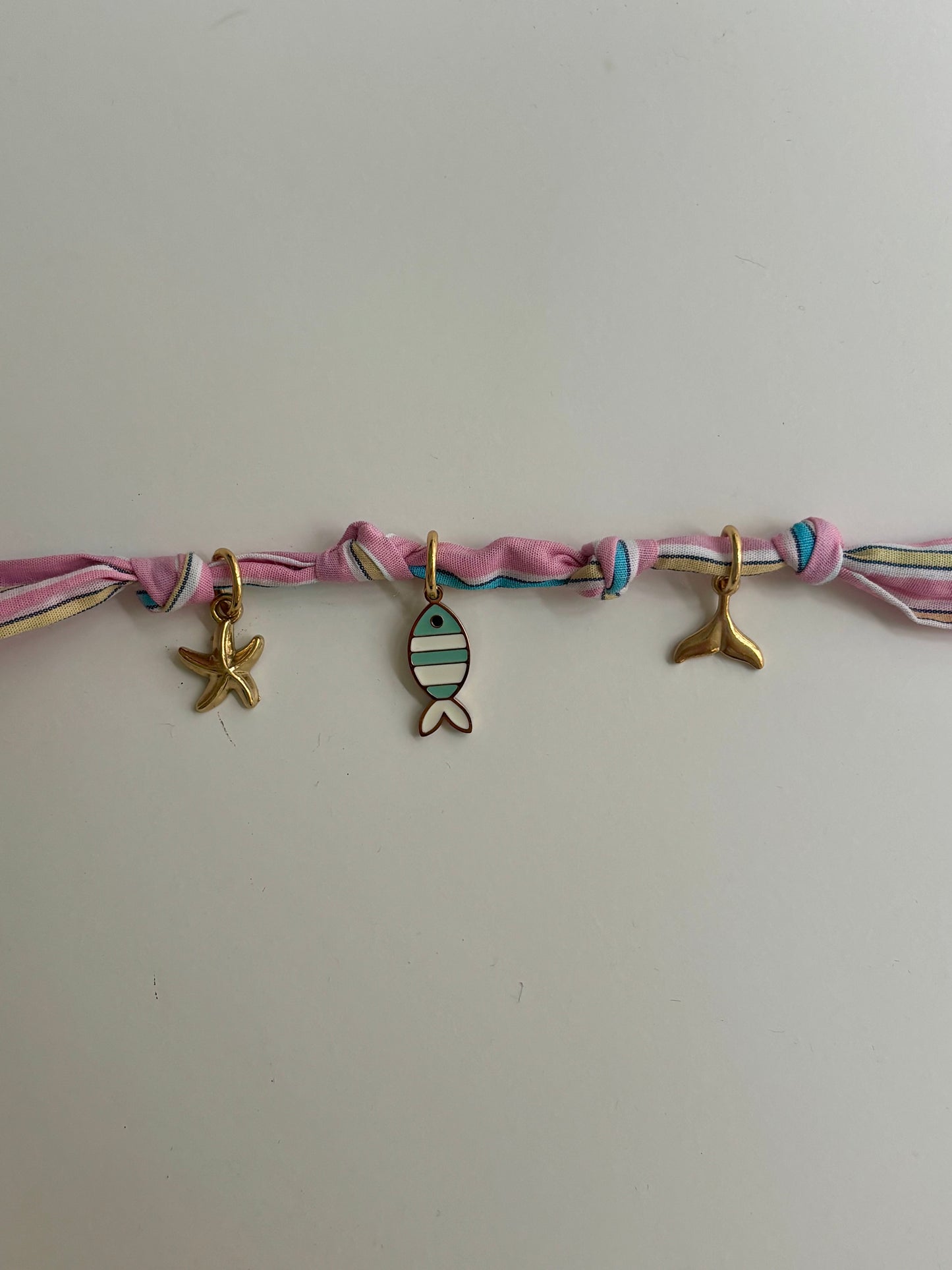 Bracelet de l’océan rose - pièce unique