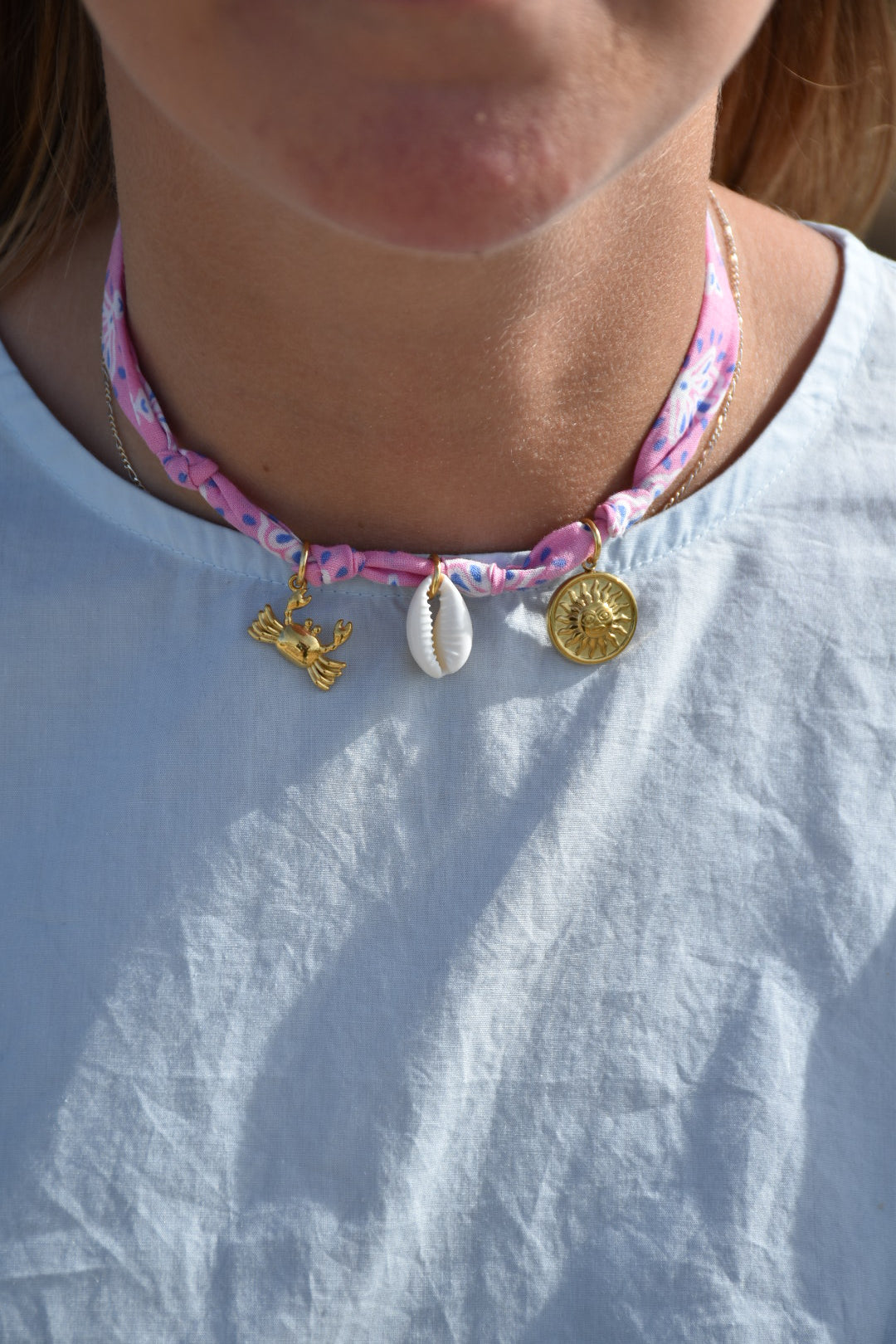 Collier de l'océan Hydra - pièce unique