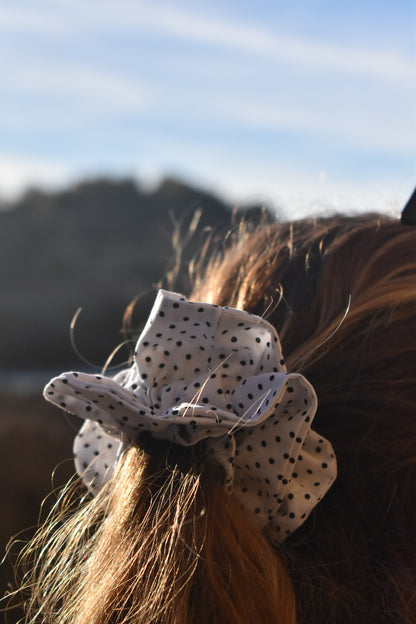 Chouchou froufrou à pois