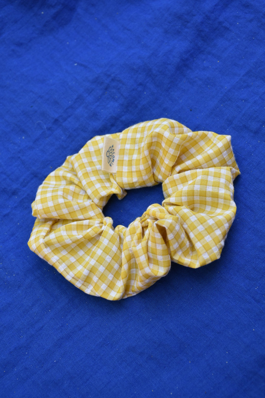 Chouchou Vichy jaune