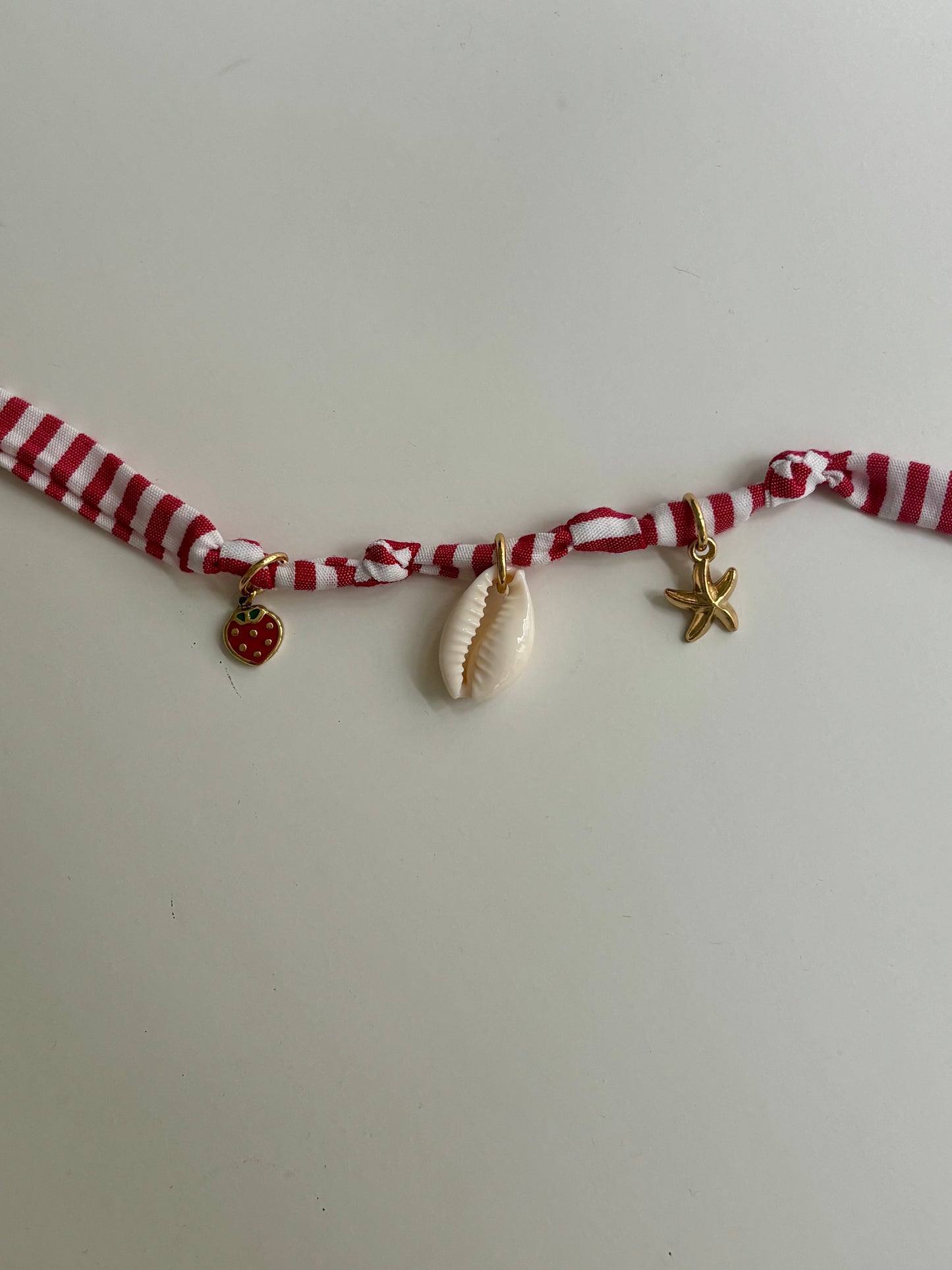Bracelet de l’océan rouge - pièce unique
