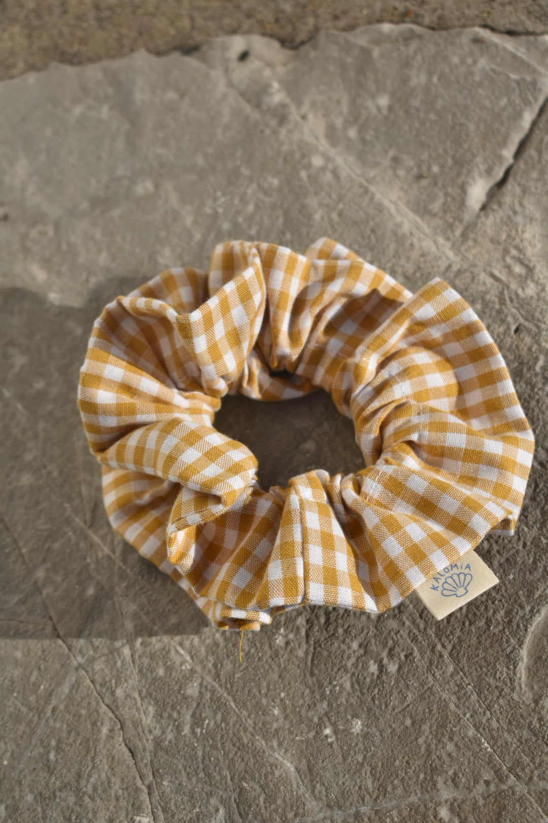 Chouchou froufrou vichy moutarde