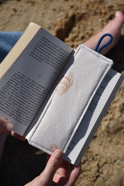 Marque-pages Coquillages Upcyclé