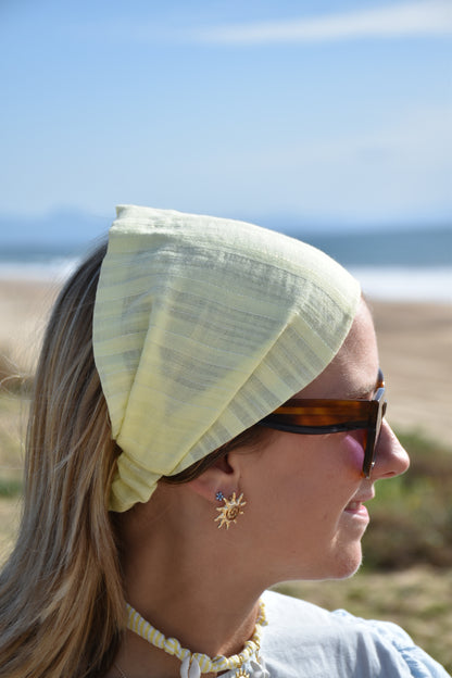 Bandana Jaune Pailleté