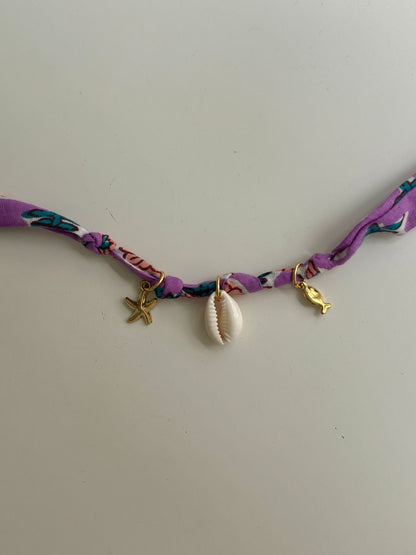 Bracelet de l’océan violet - pièce unique