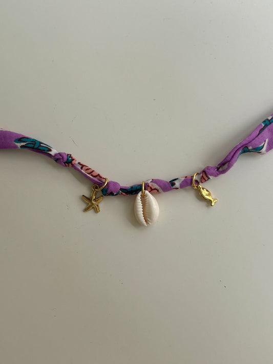 Bracelet de l’océan violet - pièce unique