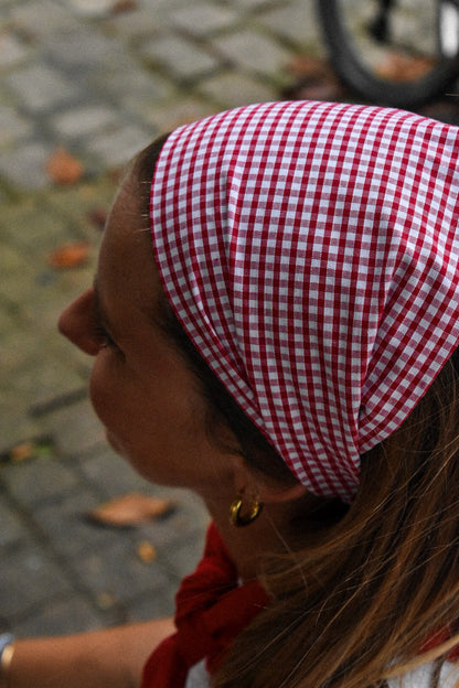 Bandana Baiona - Vichy Rouge