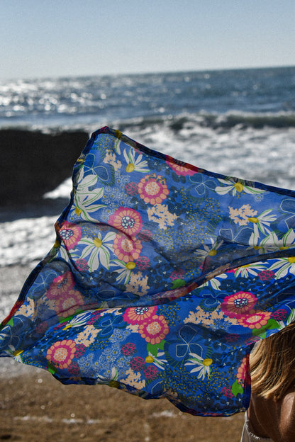 Foulard Flora en soie