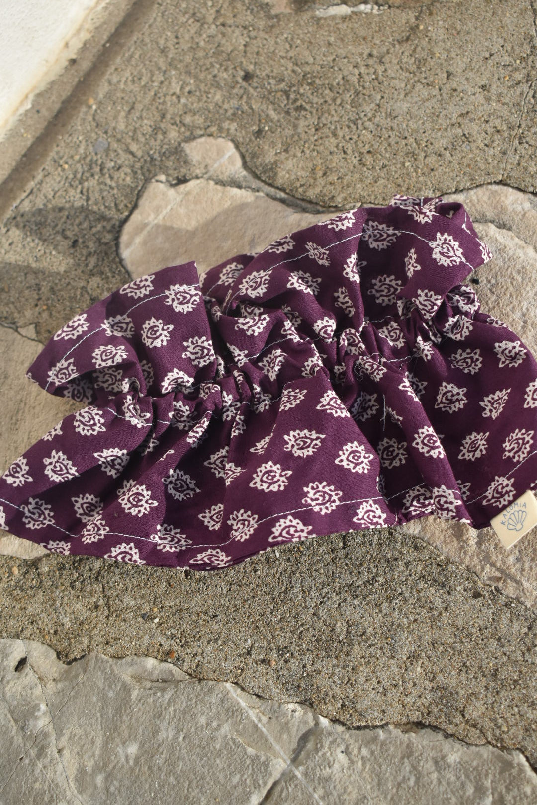 Col victorien Prune - modèle unique