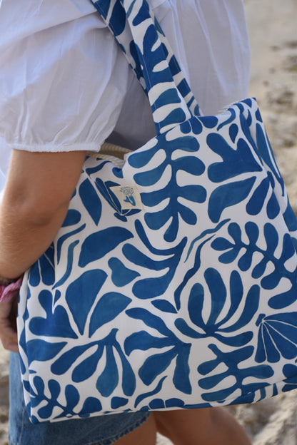 Sac de plage Riviera bleu - pièce unique