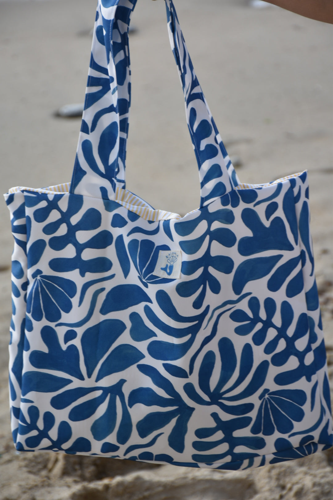 Sac de plage Riviera bleu - pièce unique