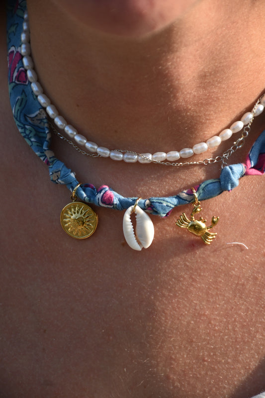 Collier de l'océan Azul - pièce unique