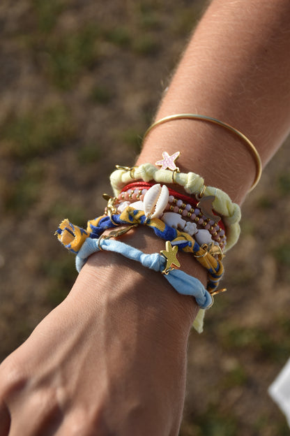 Bracelet de l’océan Vichy - pièce unique