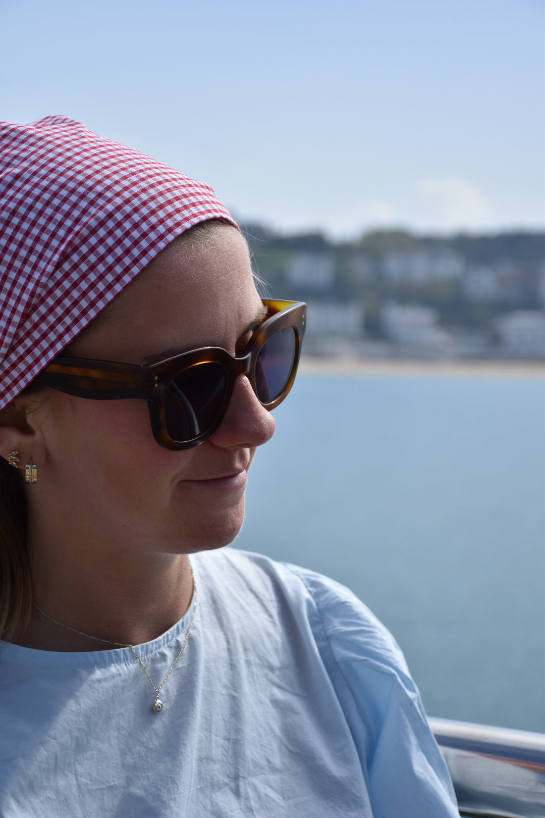 Bandana Baiona - Vichy Rouge