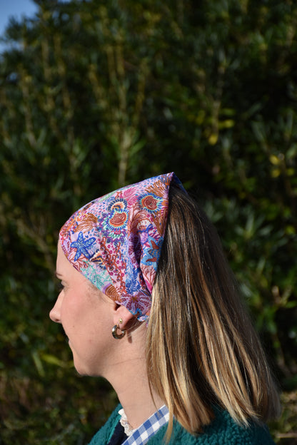 Bandana Ariel en soie
