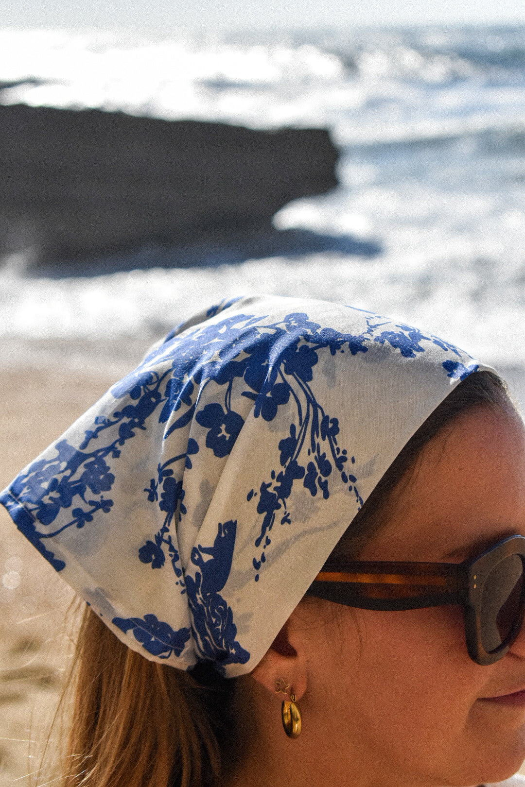 Foulard Atlantica en soie