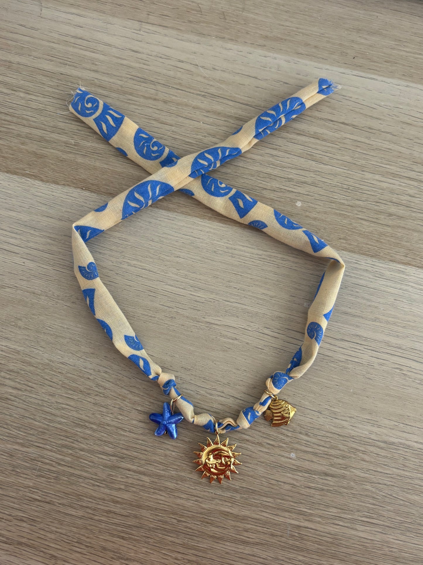 Collier de l'océan Shell - pièce unique
