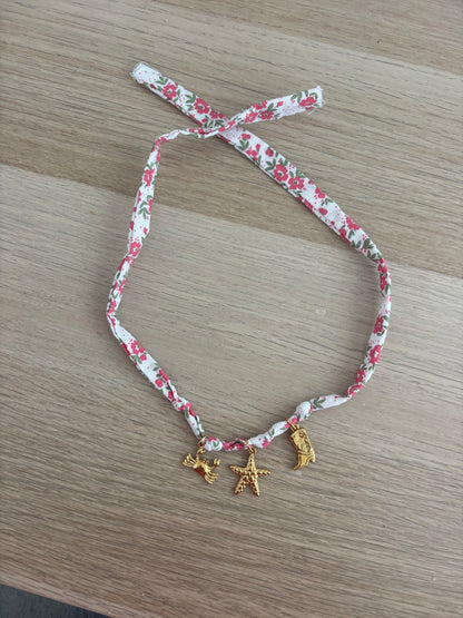 Collier de l'océan Flower - pièce unique