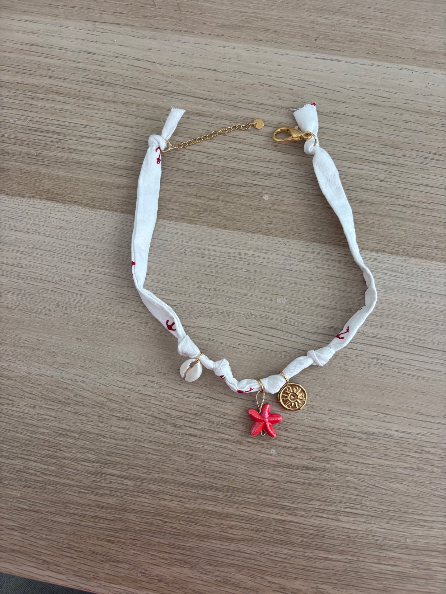 Collier de l'océan Marin - pièce unique