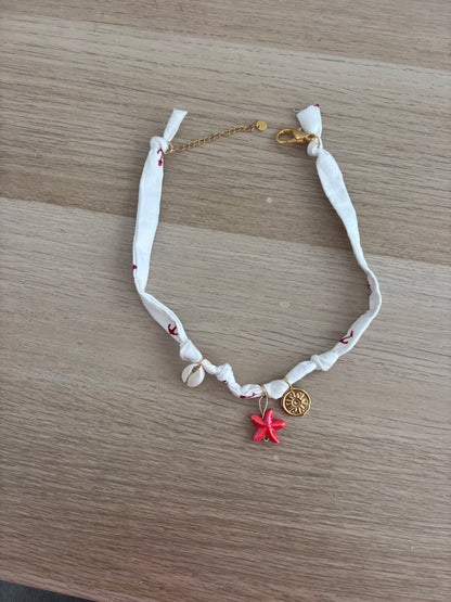 Collier de l'océan Marin - pièce unique