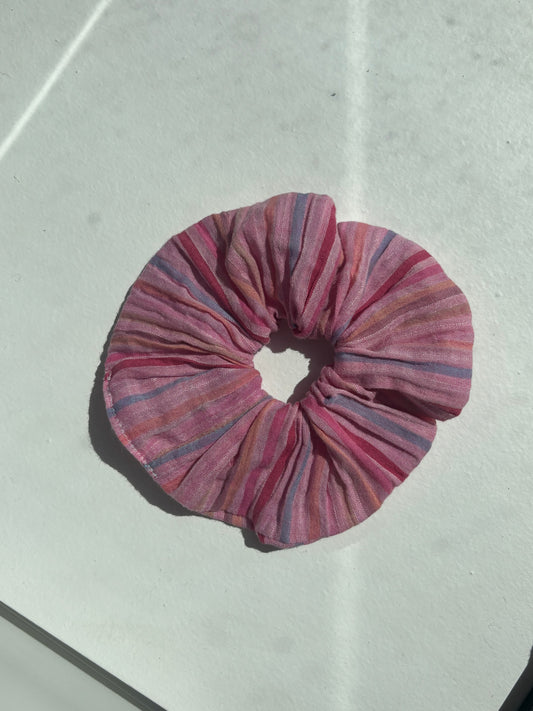 Chouchou Rayures Roses