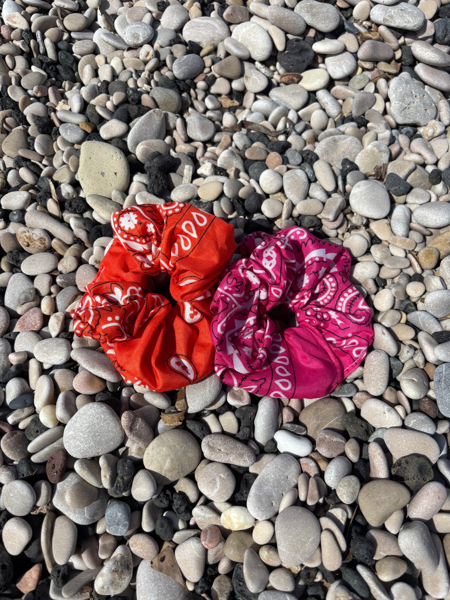 Le chouchou bandana orange